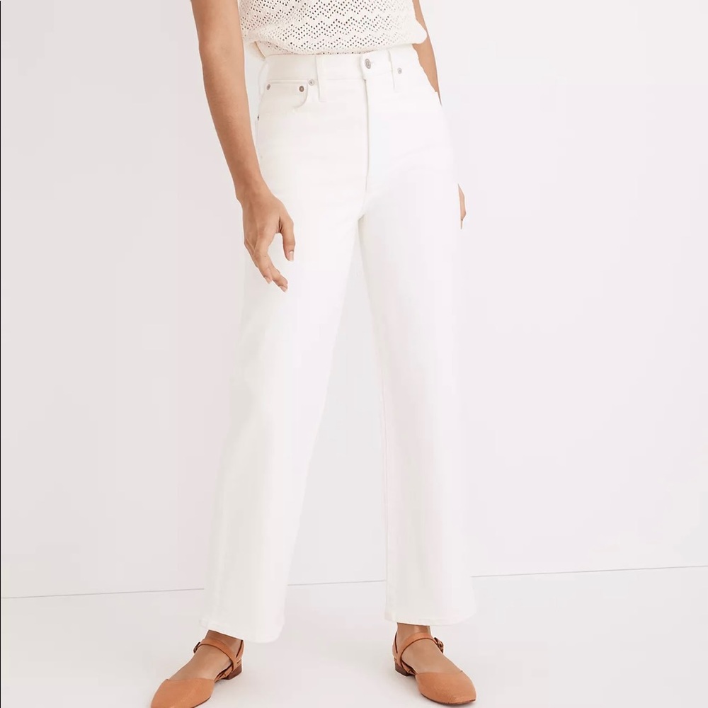 Madewell The Perfect Vintage Wide-Leg Crop Jean
